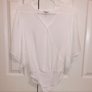 White bodysuit / one piece